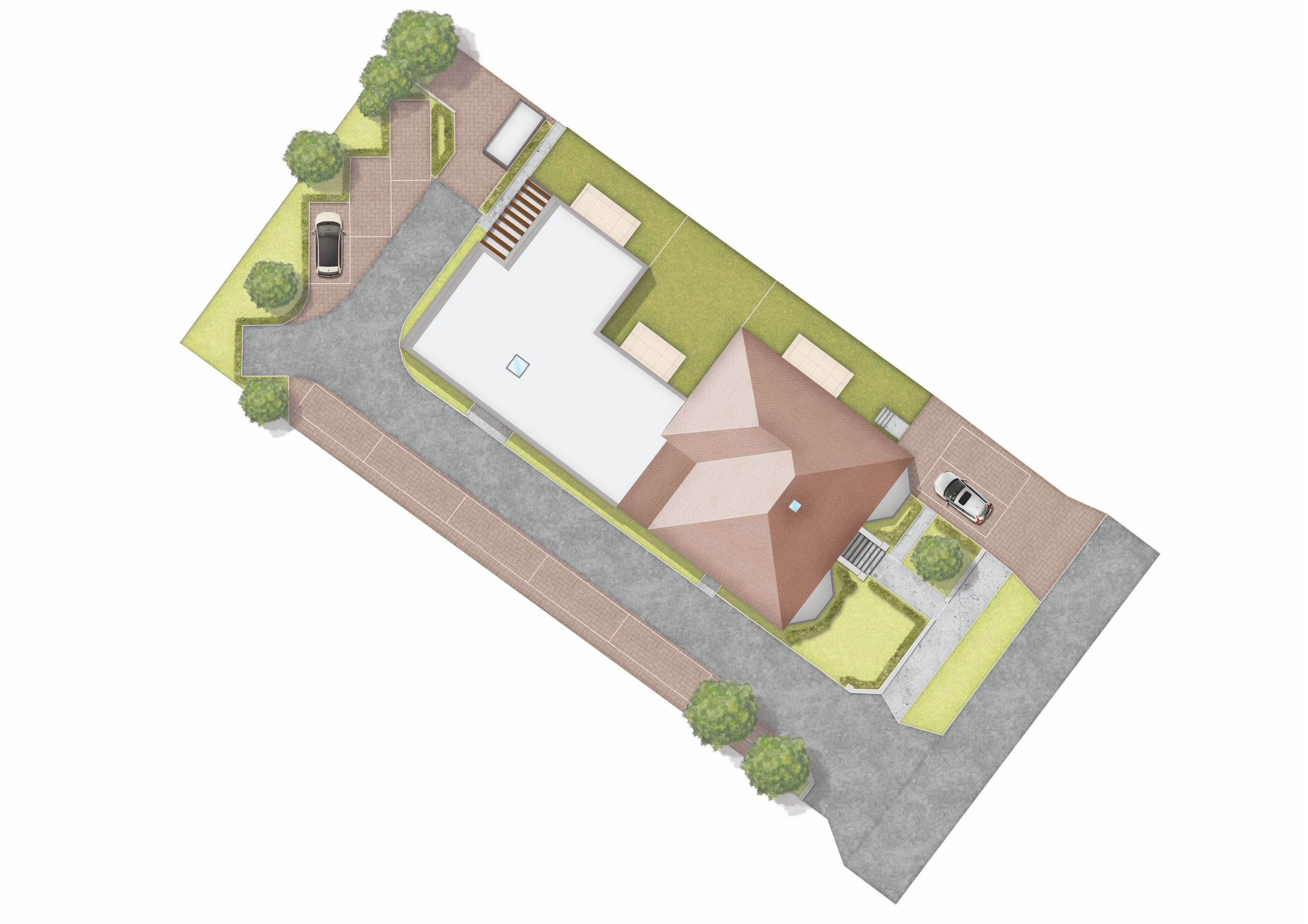 Christ Church Road site plan