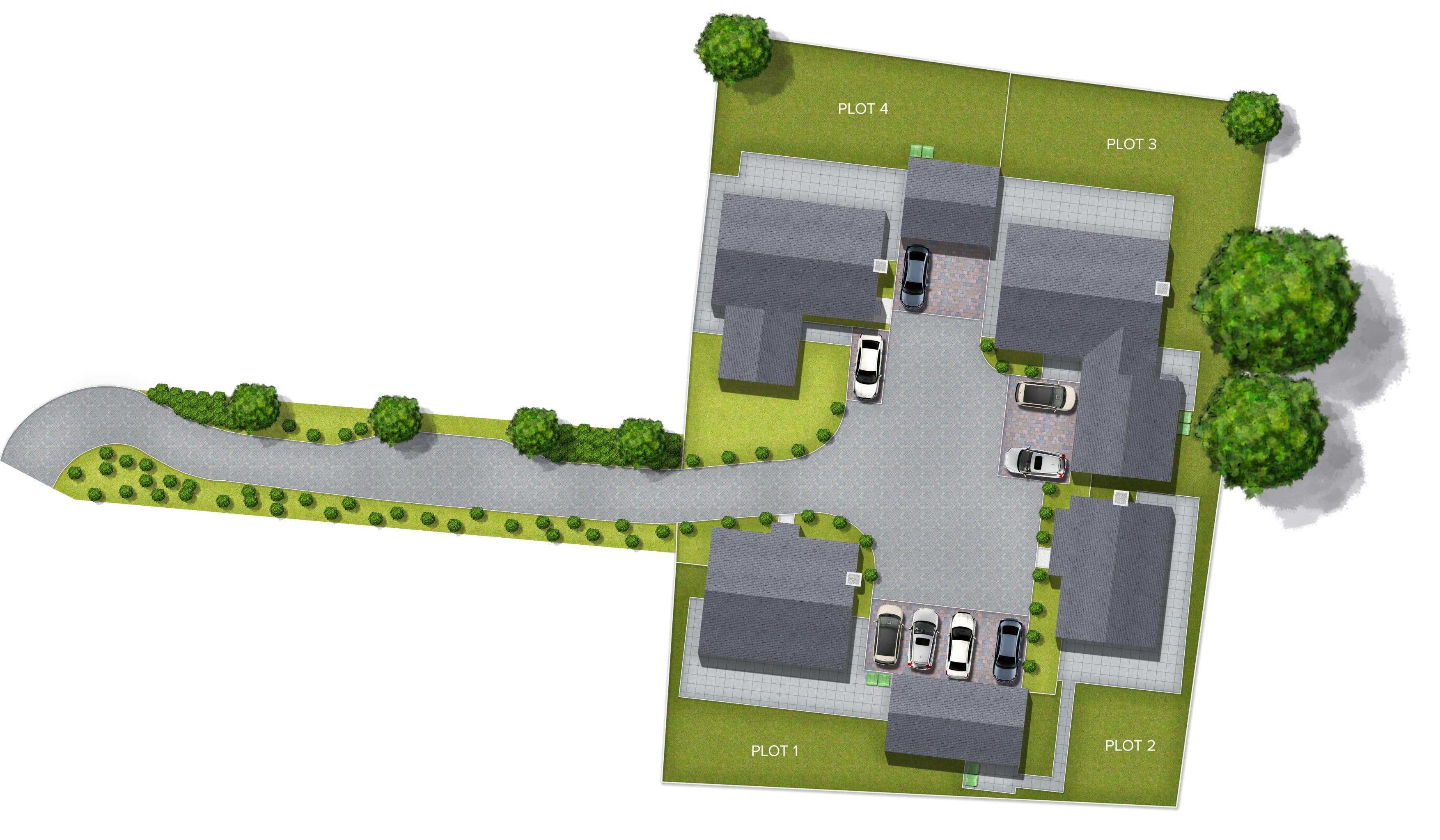 Church Lane site plan