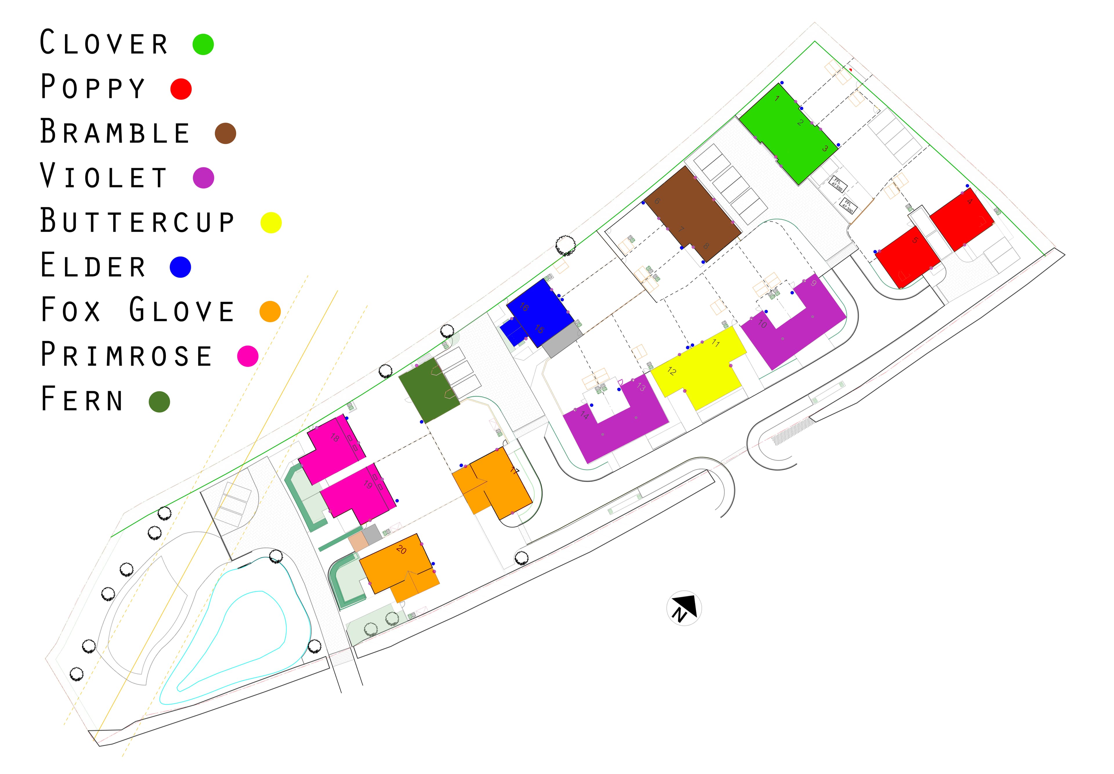 Littleton Meadows site plan
