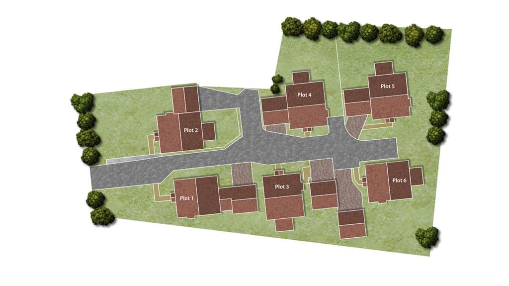 The Acorns site plan